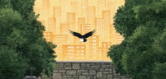 Peter S. Beagle: Poklidné a tiché místo (ilustrační)