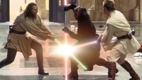 FOTO: Star Wars souboj světelných mečů v Epizodě I.