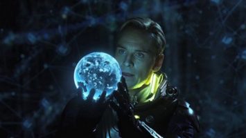 M. Fassbender ve filmu Prometheus