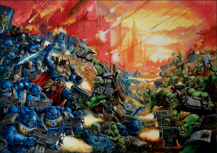 OBR: Warhammer 40K, legendární sci-fi hra