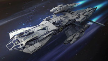 FOTO: Vesmírná loď ze hry Star Citizen