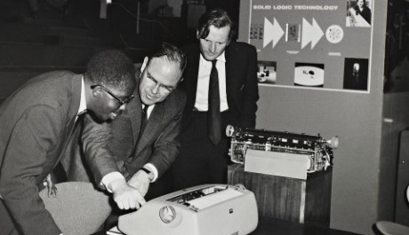 IBM System 360 exhibit in Nairobi, 1965