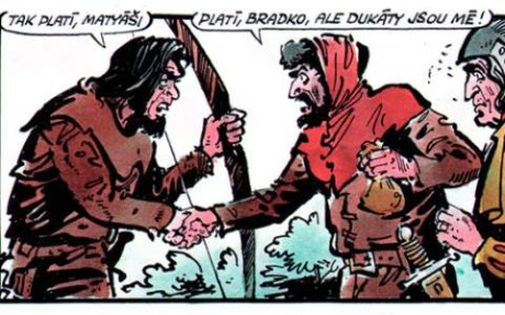 Komiks Tvrz - Václav Šorel OBR: Komiks Tvrz - Václav Šorel
