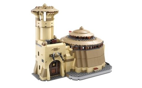 Problém nastal kvůli modelu Jabbova paláce. Zdroj: legostarwars.wikia.com