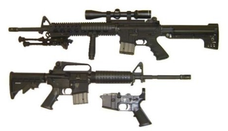 Zákonné kličky si lidé vždycky najdou. Samotná zbraň AR-15 je dobrým příkladem. Zdroj: Wikipedia.org