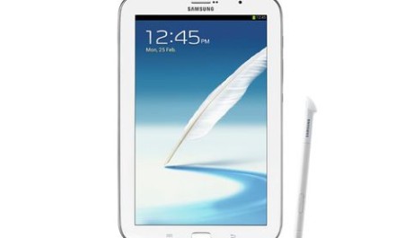 Note 8.0 umí dokonce telefonovat. U hlavy ale spíše pobaví. Zdroj: Samsung