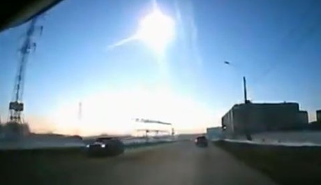 Meteteor vybuchl přímo nad obydlenými oblastmi. Zdroj: reprofoto YouTUbe.com