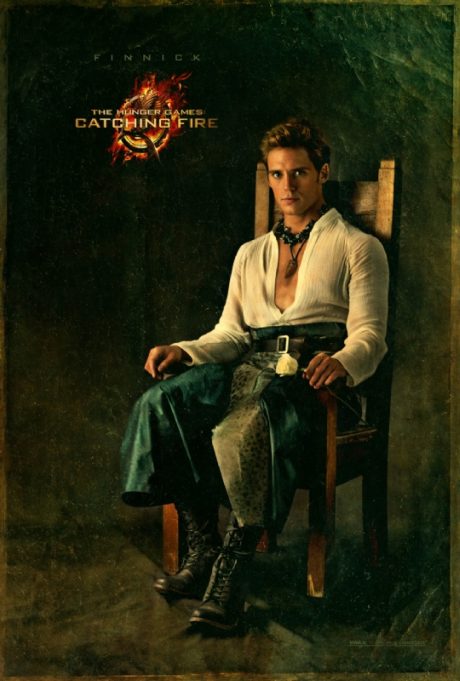 Finnick v kostýmu z nových Hunger Games. Zdroj: Universal Pictures