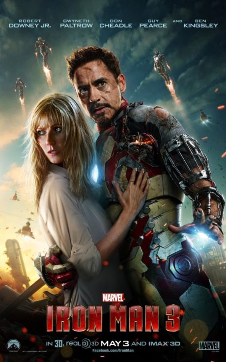 Robert Downey Jr. a Gwyneth Paltrow uprostřed bitevní vřavy. Zdroj: Marvel