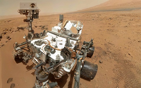 FOTO: Sonda Curiosity na Marsu