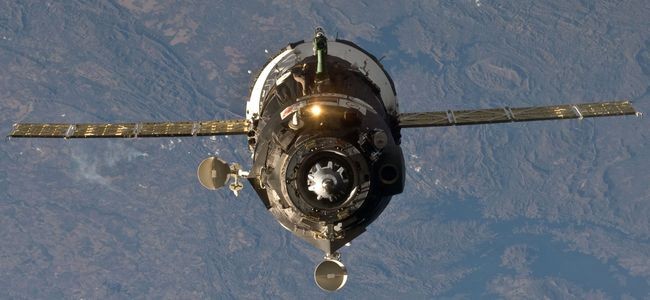 Sojuz na oběžné dráze Země. Zdroj: NASA