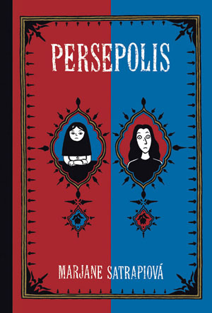 obalka marjane satrapi:persepolis