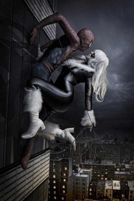 Parádní cosplaye Spidermana a Black Cat. Zdroj: Infinities Edge Studios