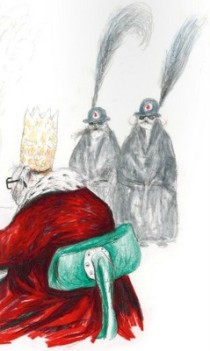 Velká zlatá loupež - ilustrace