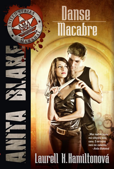 obálka knihy Laurell K. Hamiltonové Danse Macabre - Anita Blake 14