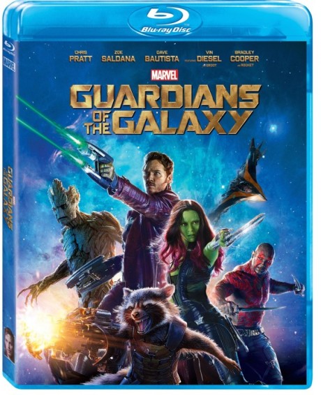 Obal k Blu-Rayi Strážců Galaxie. Zdroj: marvel.com
