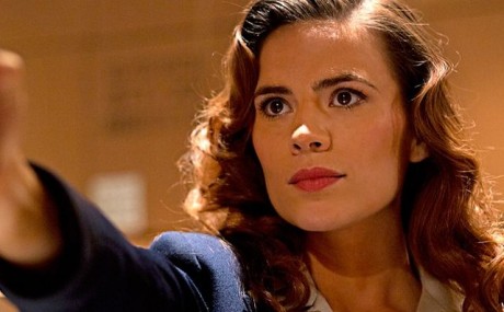 Hayley Atwell coby agentka Peggy Carterová. Zdroj: Marvel Studios