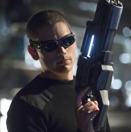 Wentworth Miller jako Captain Cold. Zdroj: Instagram Geoffa Johnse
