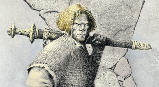 Leif musí v románu Jdi a přines hlavu krále čelit mnoha nástrahám, když chce nakonec vládnout Dánsku. Zdroj: výřez knižní obálky.