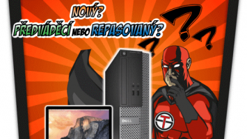 nový nebo repasovaný notebook