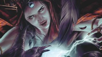 Antologie české fantasy - Ve stínu magie. Zdroj: výřez knižní obálky.