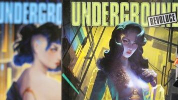 Pokračování dystopického románu Underground s podtitulem Revoluce od Františka Kotlety. Zdroj: výřez knižní obálky.