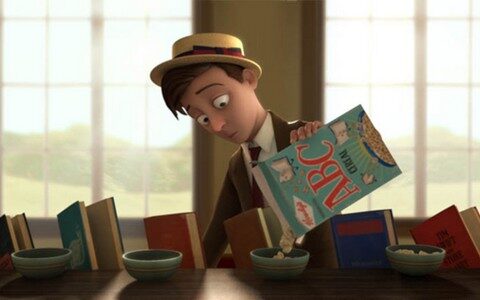 fotka k the fantastic flying books of mr. morris lessmore