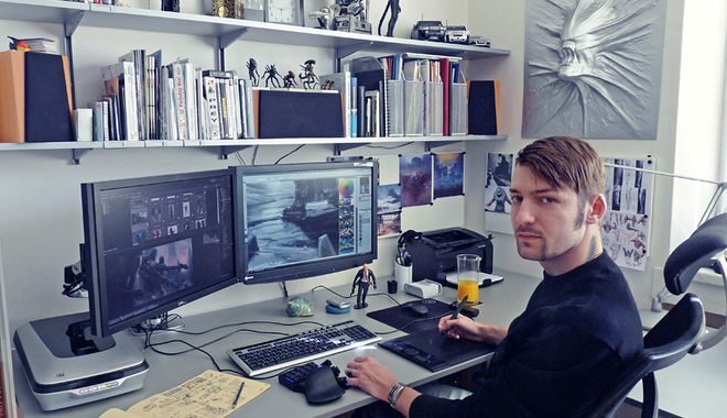 FOTO: Výtvarník Jan Doležálek