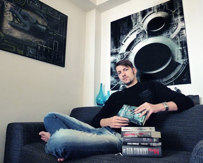 FOTO: Výtvarník Jan Doležálek