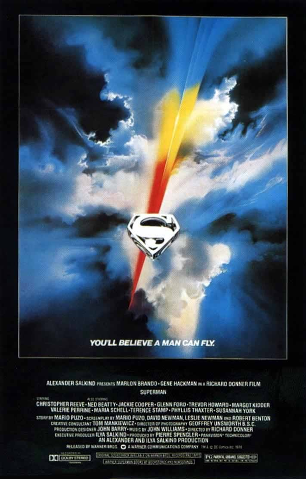 OBR: Superman, filmový plakát