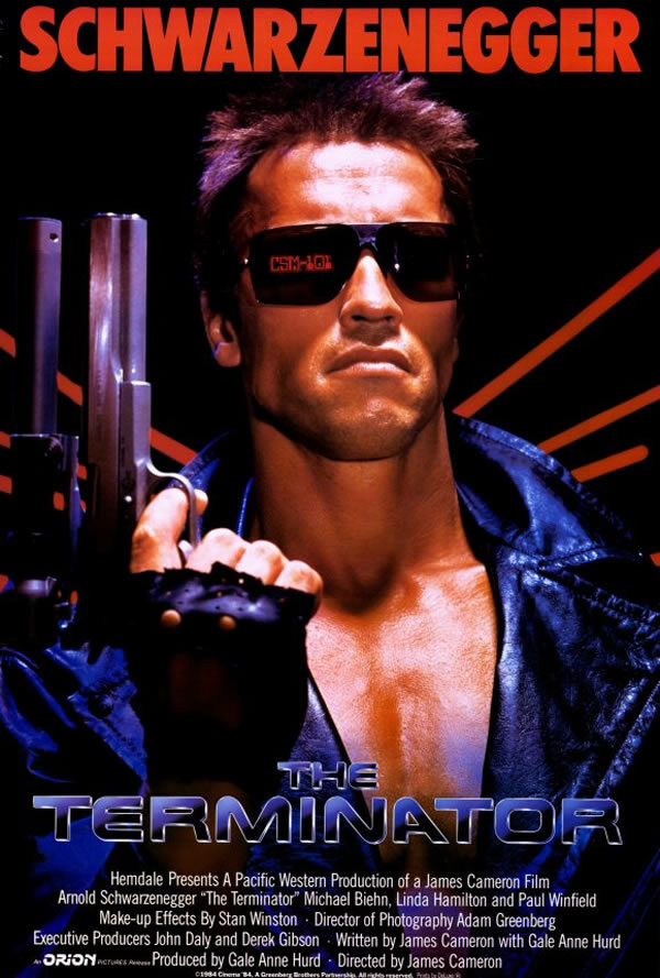 OBR: Terminátor, filmový plakát
