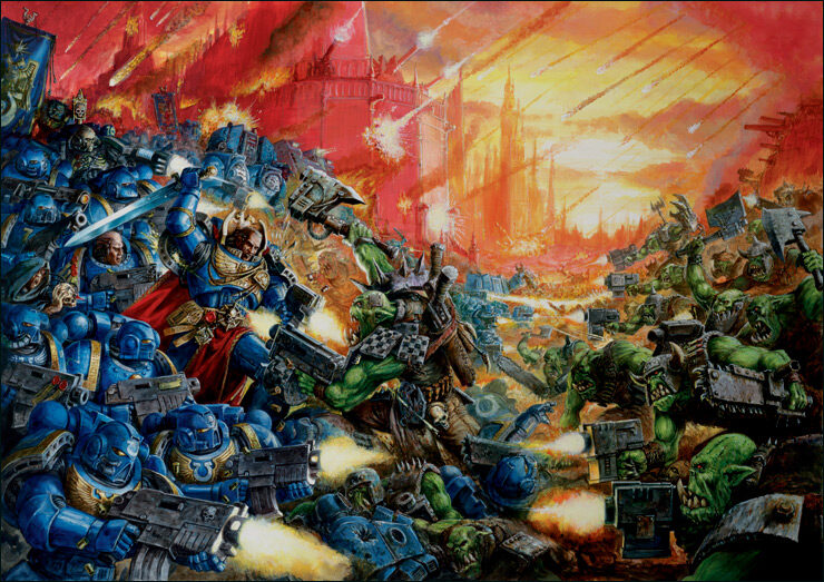 OBR: Warhammer 40K, legendární sci-fi hra