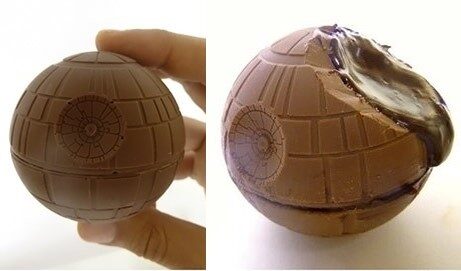 FOTO: Čokoládová Hvězda smrti