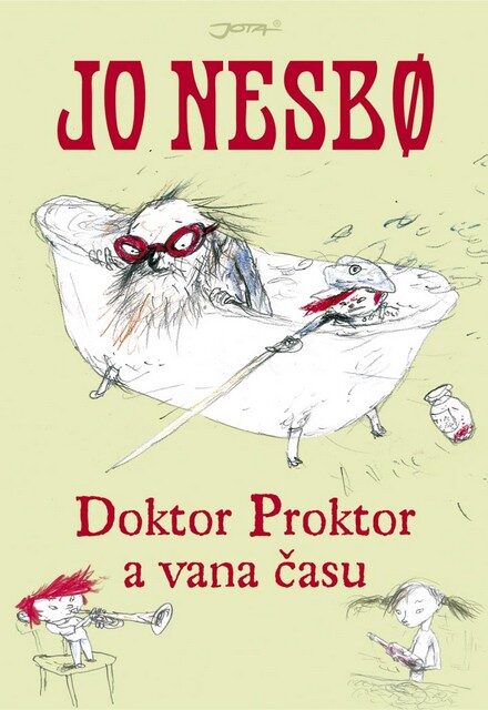 OBR: Doktor Proktor a vana času - přebal knihy