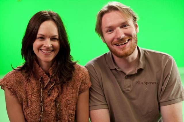 FOTO: Herečka Susan May Pratt a režisér Tomáš Krejčí