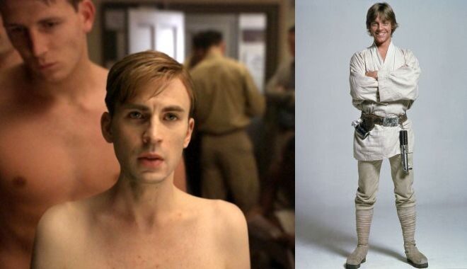 FOTO: Captain America a Luke Skywalker