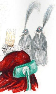 Velká zlatá loupež - ilustrace