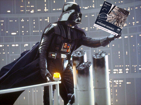 FOTO: Hvězdné honáky načetl hlas Darth Vadera