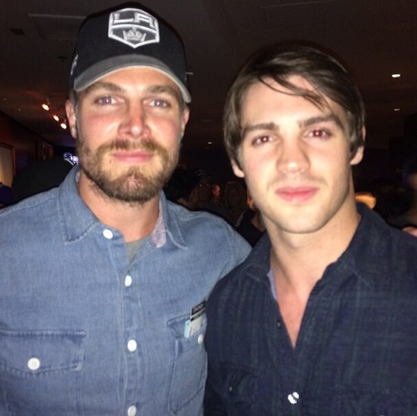 FOTO: Steven R. McQueen a Stephen Amell