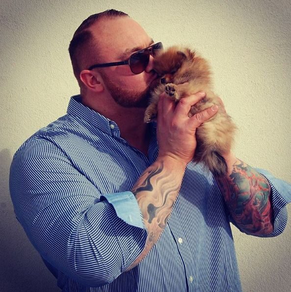 Hora Hra o trůny herec Hafþór Júlíus Björnsson