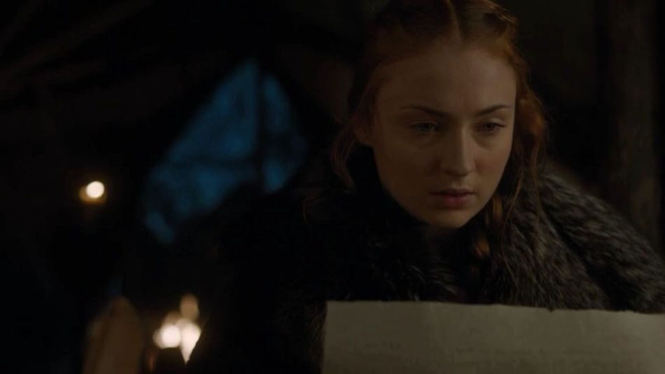 Sansa-Stark-pise-dopis-Hra-o-truny