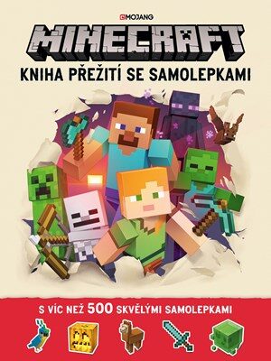 Kolektiv: Minecraft - Kniha přežití se samolepkami