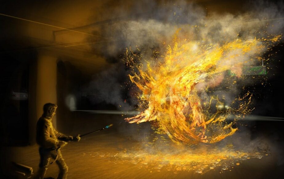 FOTO: Černá hodina