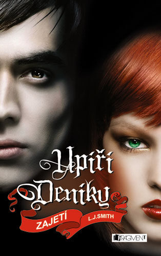 Upíří deníky Zajetí L. J. Smith (obálka knihy)