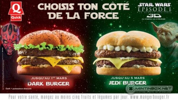 FOTO: Dark Burger a Jedi Burger