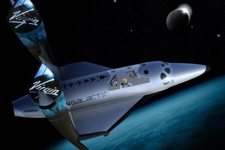 Virgin  galactic spaceship