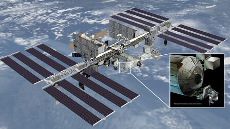 FOTO: Družice ISS Rapid-Scat