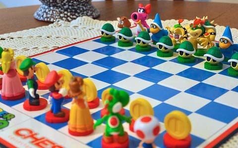 OBR.: Super Mario Chess Board