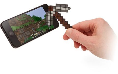 Minecraft Pickaxe stylus