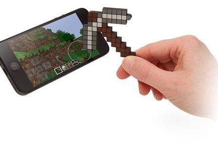 Minecraft Pickaxe stylus